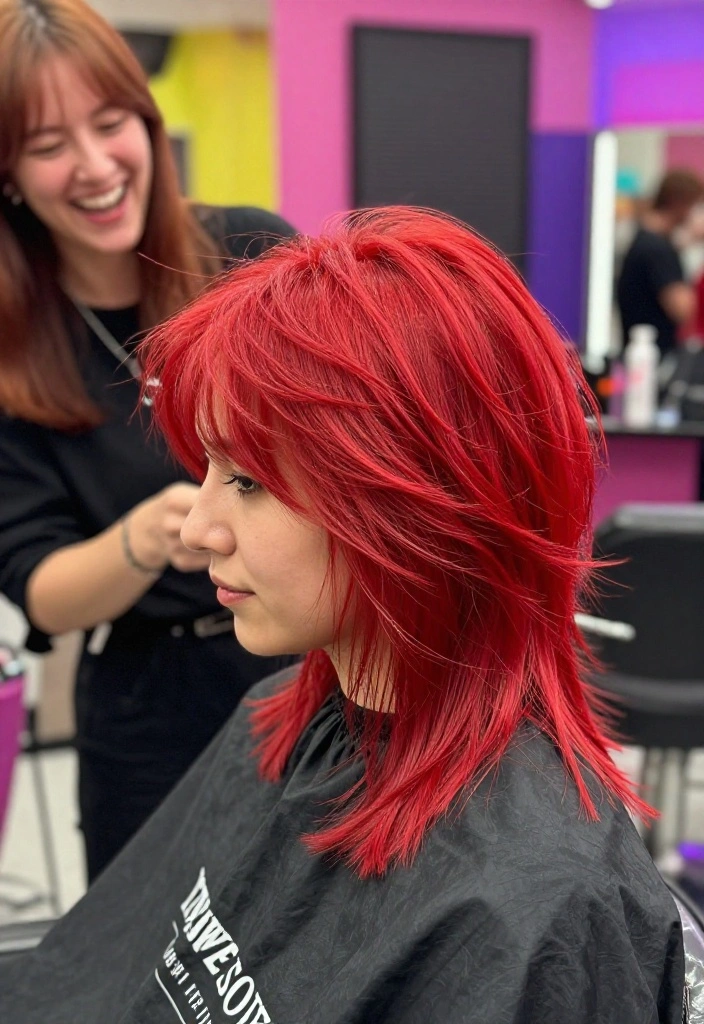 15 Butterfly Layered Haircut Ideas That'll Make You Want to Book an Appointment Right Now! - 4. Shaggy Layers for a Fun Twist 1