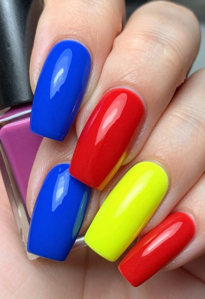 15 Stunning Almond Nail Shape Ideas You Won't Believe Are So Easy! - 2. Vibrant Solid Colors 1