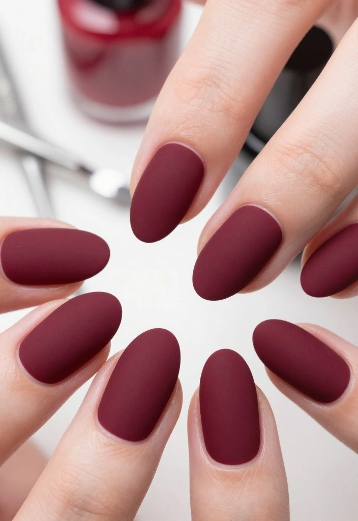 15 Stunning Almond Nail Shape Ideas You Won't Believe Are So Easy! - 7. Matte Finish 1