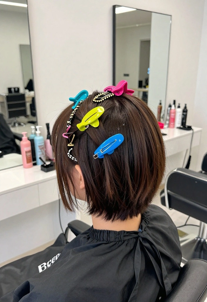 15 Stunning Wolf Cut Hairstyles That'll Make You Want to Book a Salon Appointment Right Now! - 14. Wolf Cut with Accessories 1