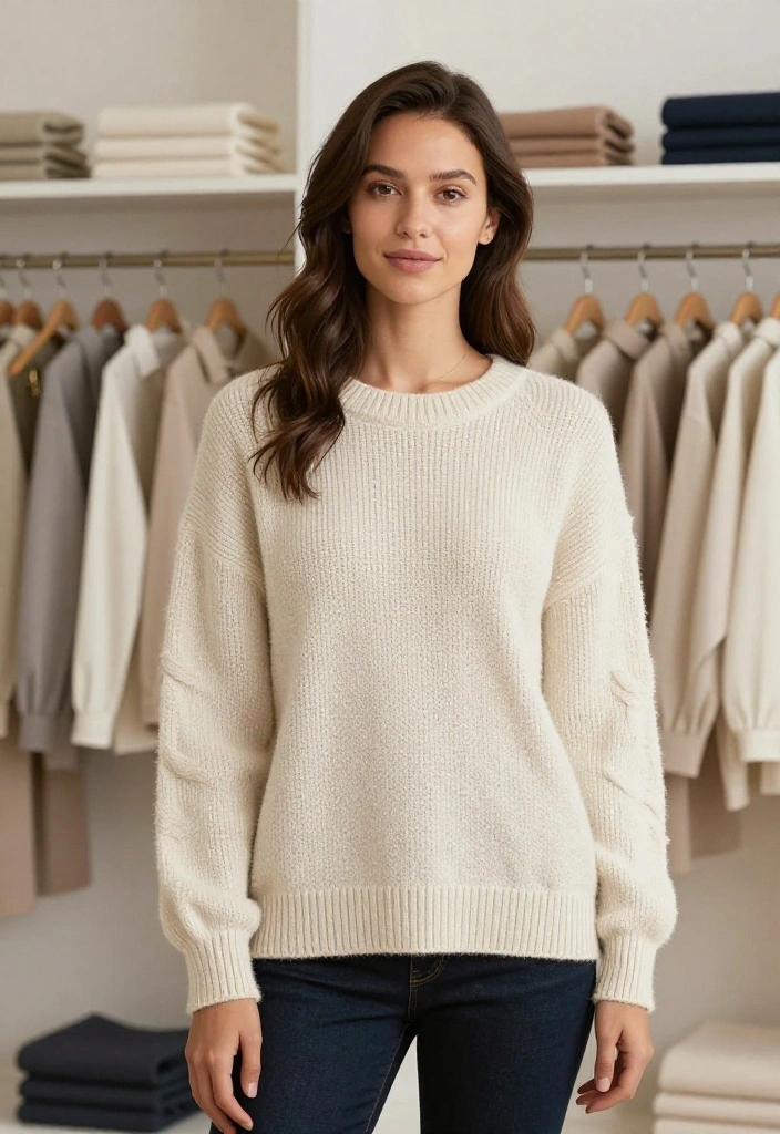 16 Capsule Wardrobe Essentials You Need for a Stress-Free Morning Routine! - 5. Cozy Knit Sweater 1