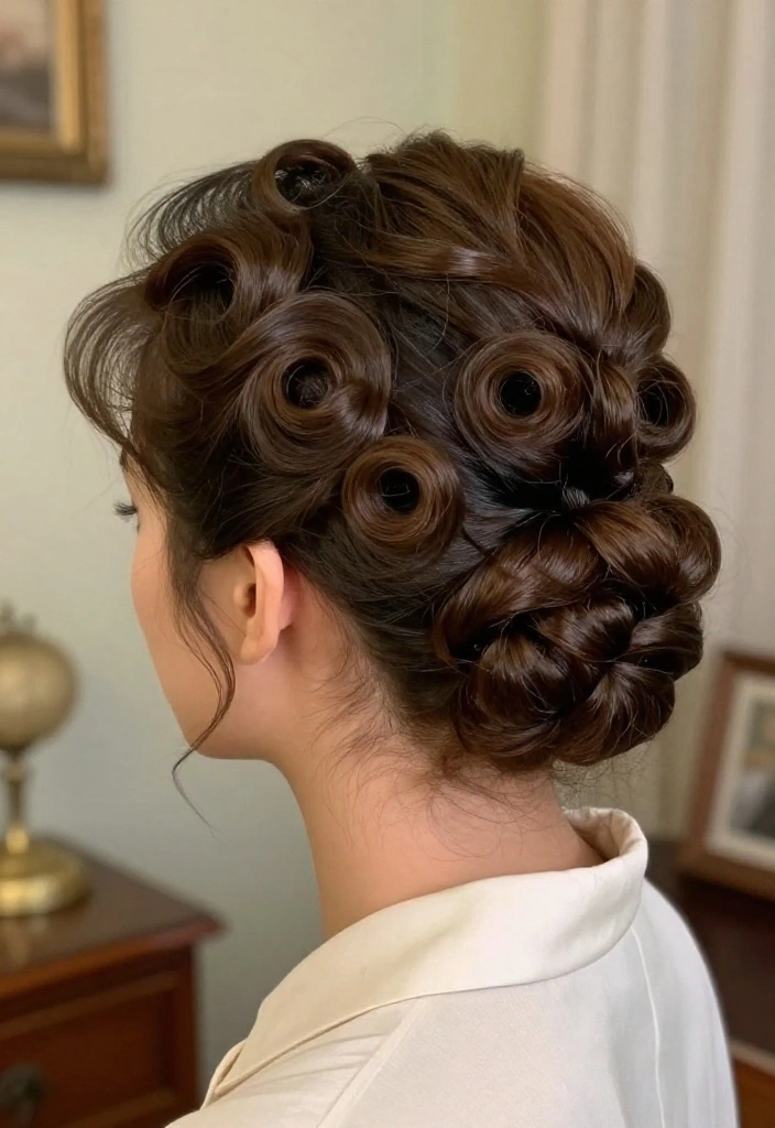 16 Celebrity Bun Hairstyles You Need to Try for Your Next Event (Glam Alert!) - 15. The Retro Bun 1
