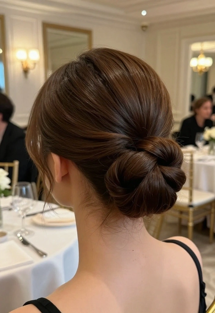 16 Celebrity Bun Hairstyles You Need to Try for Your Next Event (Glam Alert!) - 5. The Tucked Bun 1