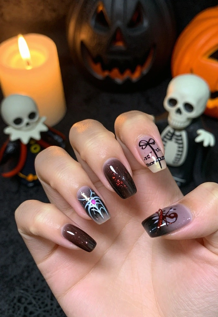 20 Stunning Fall Nail Art Designs That Will Make Your Friends Jealous (You Won't Believe #12!) - 13. Witch's Brew 1