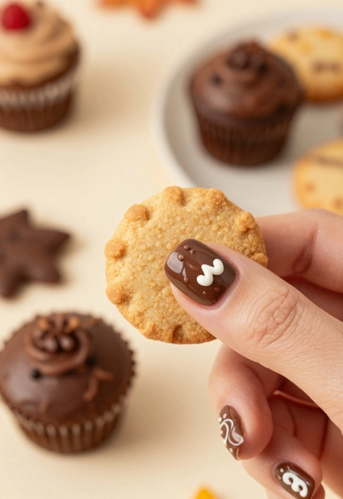 20 Stunning Fall Nail Art Designs That Will Make Your Friends Jealous (You Won't Believe #12!) - 16. Chocolate Dreams 1