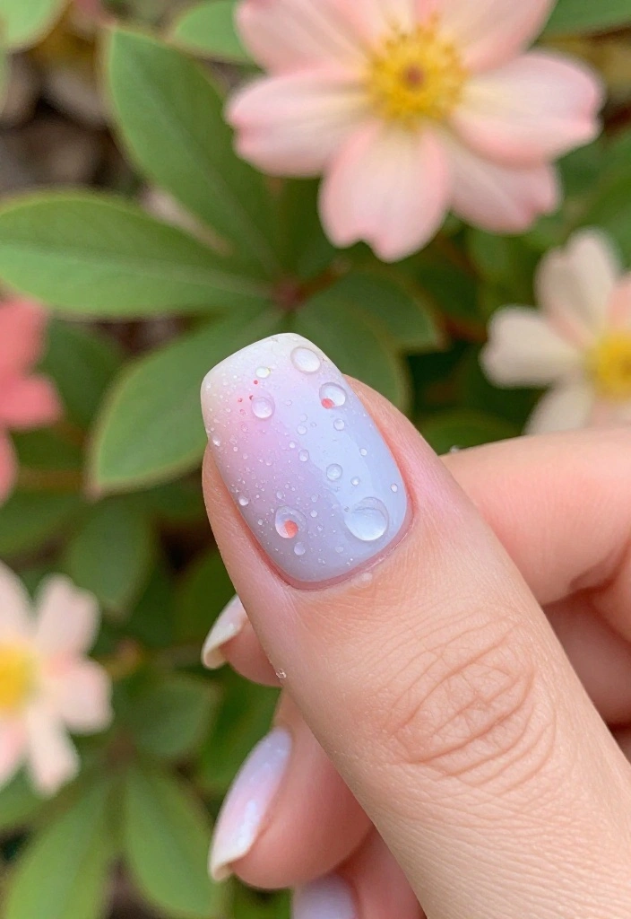 20 Stunning Fall Nail Art Designs That Will Make Your Friends Jealous (You Won't Believe #12!) - 17. Morning Dew 1
