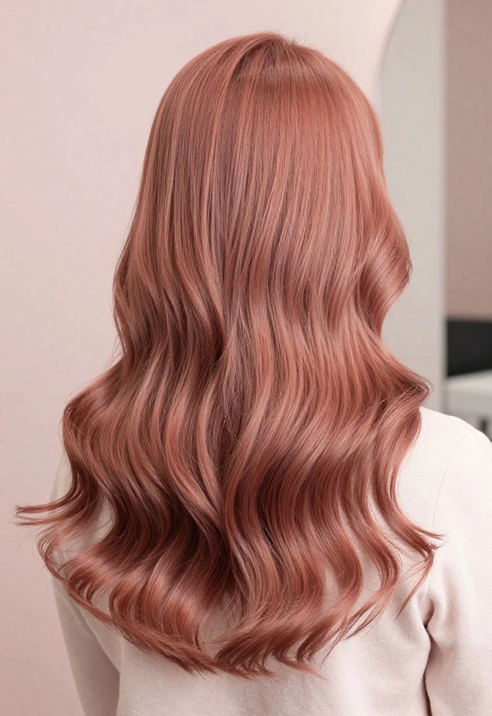 20 Vibrant Hair Tint Ideas That Will Transform Your Look Instantly! - 14. Muted Coral 1