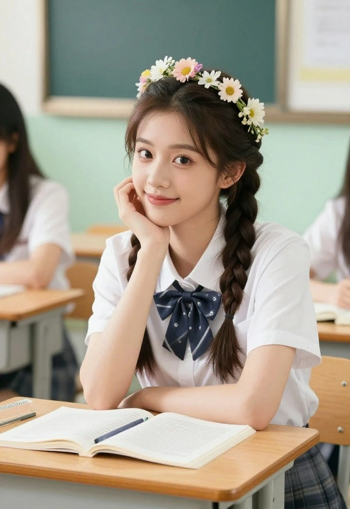 Get Ready for Class with These 14 Fashionable Back to School Braids (Perfect for Instagram!) - 4. The Crown Braid 1