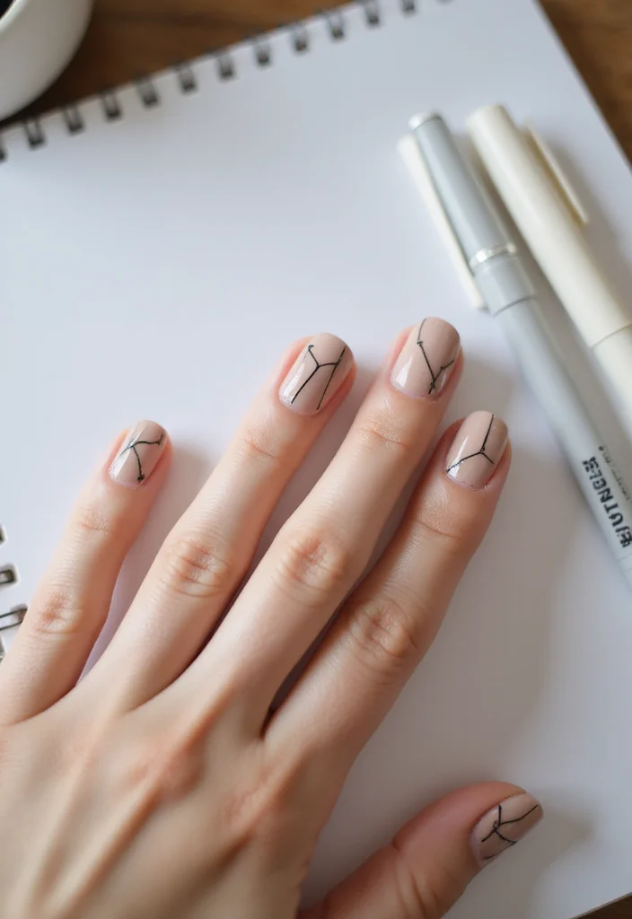 10 Back to School Nail Inspo Ideas to Make Your Friends Jealous! - 5. Minimalist Chic 1
