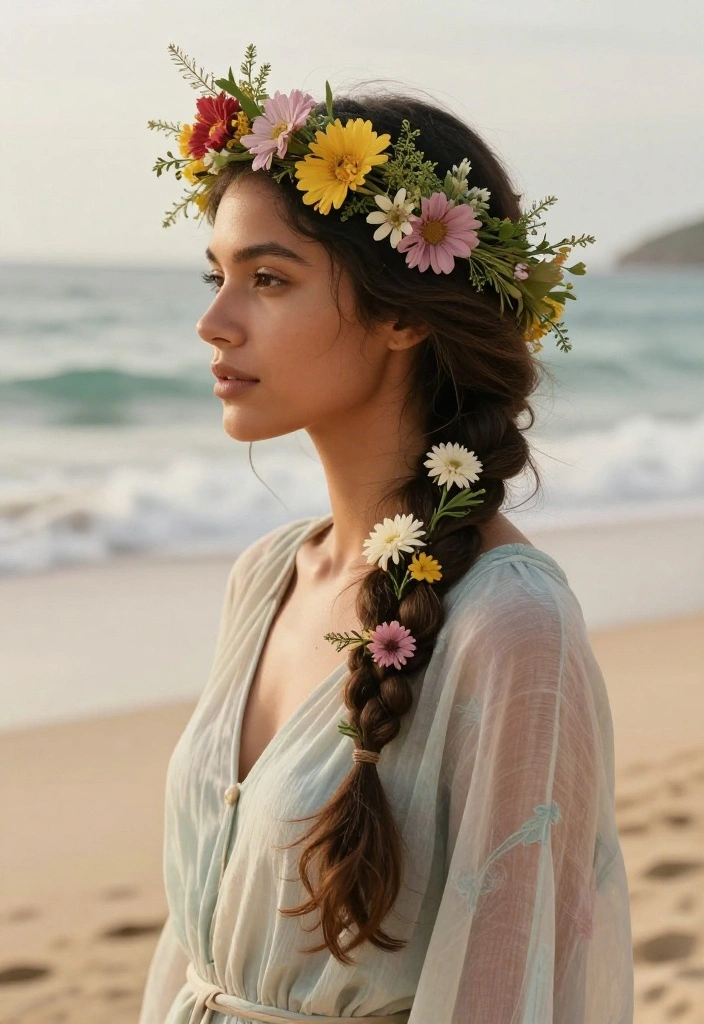 12 Stunning Boho Braids Hairstyles That Will Turn Heads Everywhere (You Won't Believe #5!) - 2. Boho Crown Braid 1