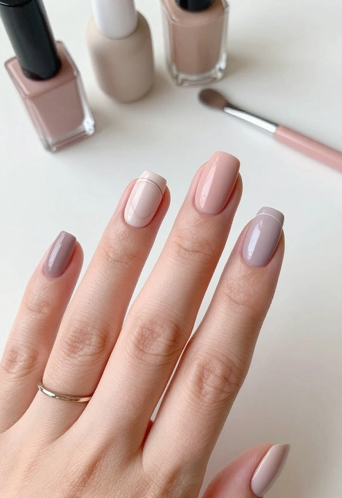 15 Must-Try August Nail Trends for 2026 (You Won't Believe #9!) - 3. Minimalist Chic 1