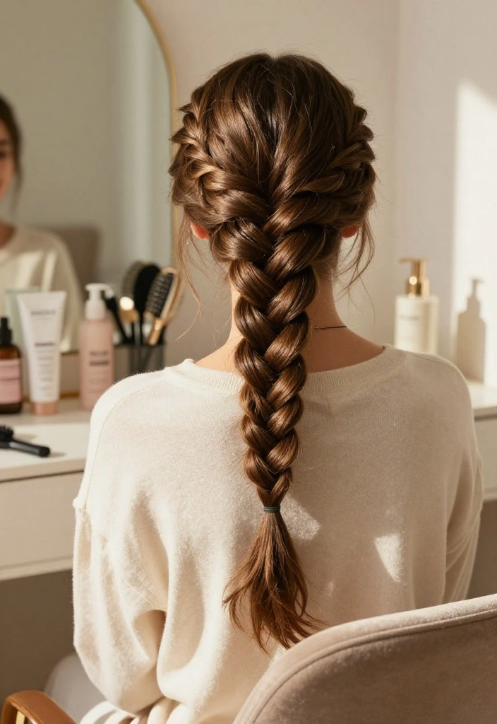 15 Stylish Back to School Hairstyles You Can Master with Simple Tutorials! - 6. Fishtail Braid 1